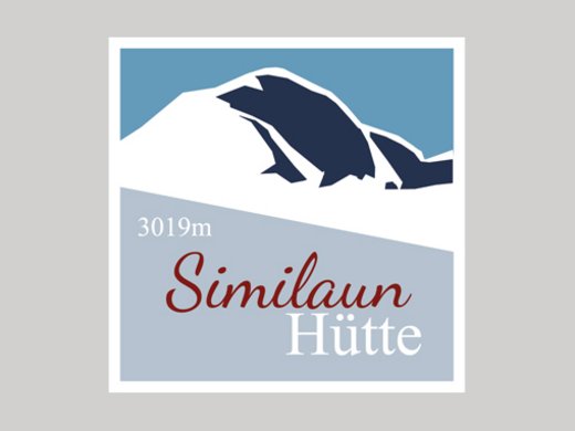 Les entreprises partenaires du Natur- & Alpinhotel Post Logo du refuge Similaun à 3019 mètres avec silhouette de montagne